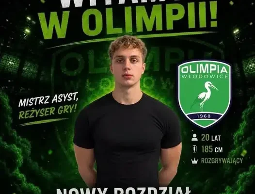 Igor Kyrcz nowym rozgrywającym LKS Olimpia Włodowice