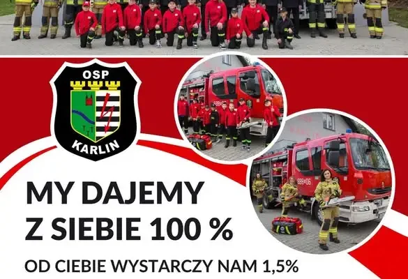 Alarm OSP Karlin 18/2026 – strażacy zabezpieczali rejon obwodnicy