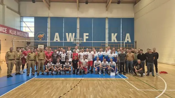 Strażacy z Tychów najlepsi w siatkówce. Finał mistrzostw Śląska za nami