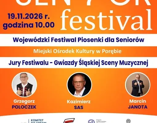 Jura Senior Festival 2026 – seniorzy z województwa śląskiego zaśpiewają w Porębie