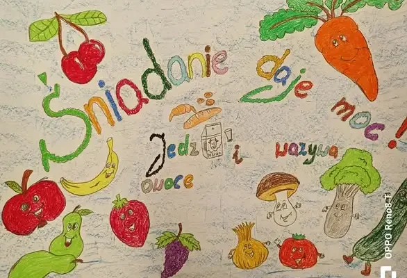 Śniadanie daje moc – prelekcja dla najmłodszych w szkole w Szczekocinach