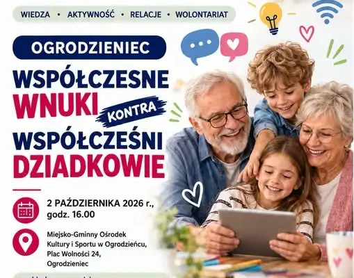 Ogrodzieniec: wykład o relacjach międzypokoleniowych w ramach Śląskich SUPERMOCY 60+