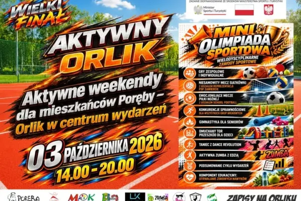 Finał „Aktywnego Orlika” w Porębie już dziś