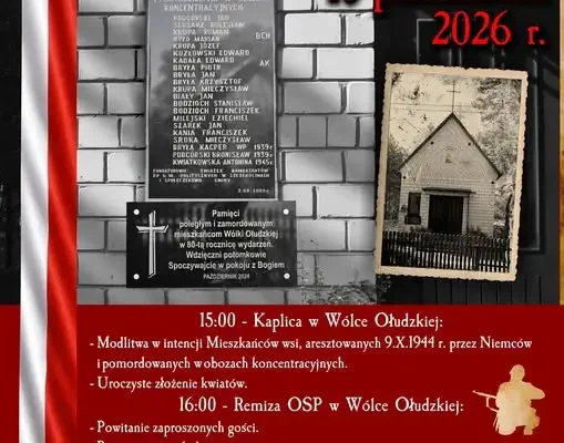 Wólka Ołudzka: obchody pamięci tragicznych wydarzeń i promocja książki