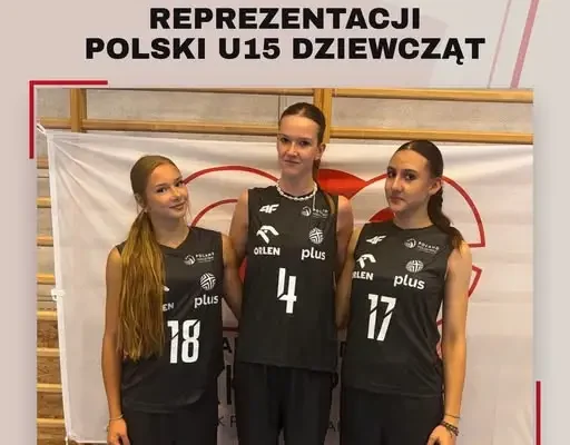 Trzy siatkarki MKS Dwójka Zawiercie powołane do Kadry Polski U-15