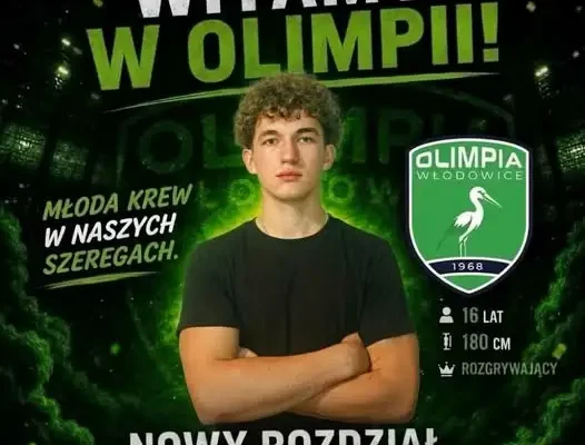 Igor Ociepka nowym zawodnikiem LKS Olimpia Włodowice