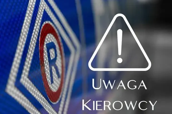 Karambol na DK78 w Porębie. Droga zablokowana w obu kierunkach
