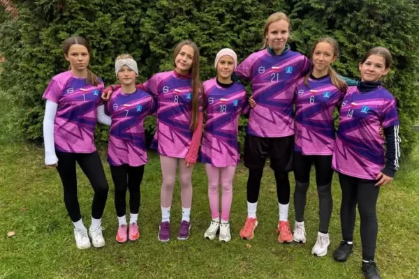 Sztafeta dziewcząt z SP6 Zawiercie na 15. miejscu w Finale Wojewódzkim
