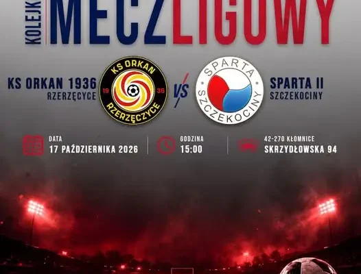Sparta II Szczekociny walczy o kolejne punkty. Wyjazd do Rzerzęczyc już w sobotę