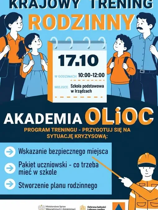 Krajowy Trening Rodzinny w Irządzach – jak przygotować się na kryzys?