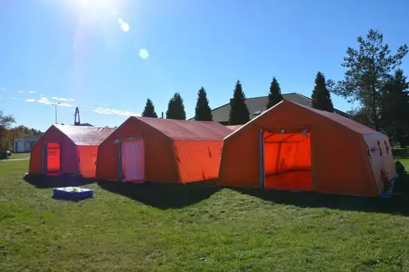 Łazy: mieszkańcy uczyli się pierwszej pomocy i kompletowania plecaka ewakuacyjnego