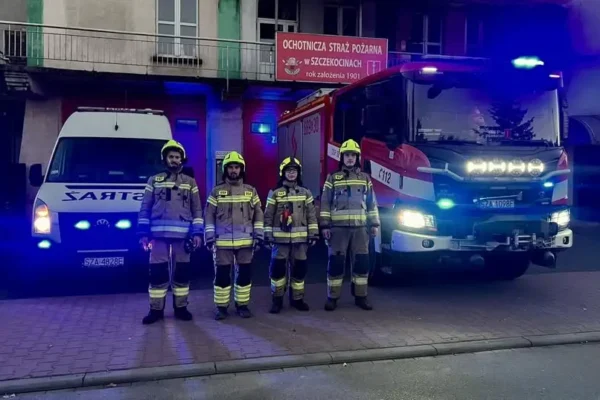 Hołd dla strażaków z Niska – symboliczna minuta ciszy o 18:00
