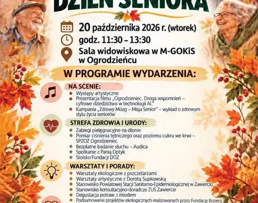 Gminny Dzień Seniora w Ogrodzieńcu – świętujmy razem już dziś!