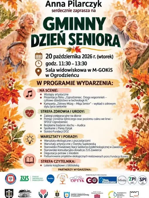 Gminny Dzień Seniora w Ogrodzieńcu – świętujmy razem już dziś!