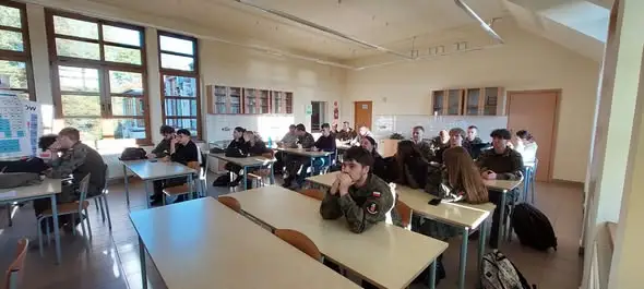 WAT uczył uczniów, jak unikać wypadków drogowych