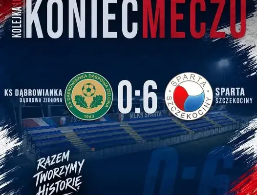 Sparta Szczekociny wygrywa w Dąbrowie Zielonej. Dziś mecz drugiej drużyny