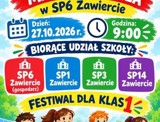 Międzyszkolny Sportowy Festiwal Małego Mistrza klas I już jutro w Zawierciu