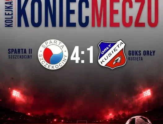 Sparta Szczekociny wygrywa z GUKS Orły Kusięta na koniec rundy jesiennej