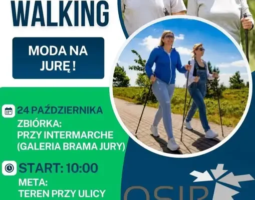 Rajd Nordic Walking „Moda na Jurę” – w sobotę 24 października w Zawierciu