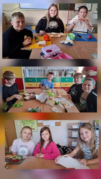 Klasa 3A ze Szkoły Podstawowej w Żarnowcu odkrywała tajemnice zdrowego odżywiania