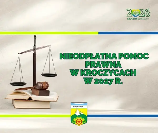Bezpłatna pomoc prawna dla mieszkańców gminy Kroczyce w 2027 roku