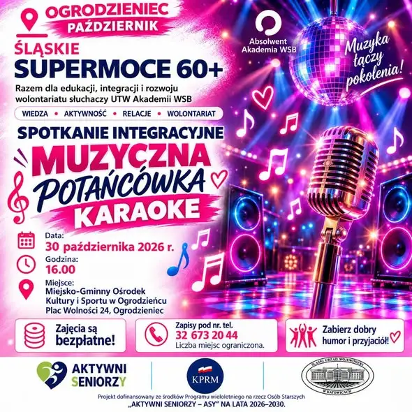 Ogrodzieniec: jutro w M-GOKiS spotkanie integracyjne dla seniorów