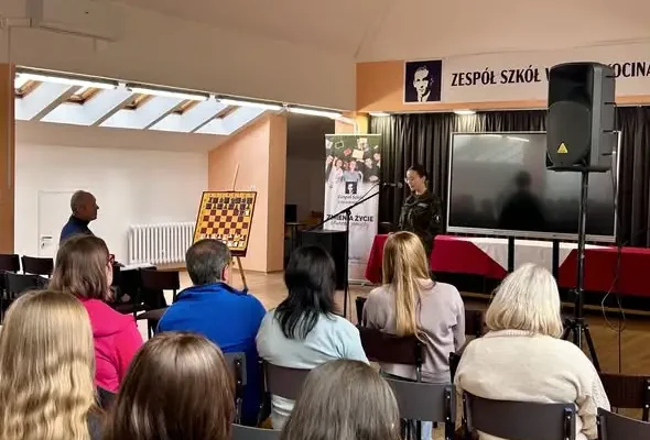 Wybory przewodniczącej Samorządu Uczniowskiego w Zespole Szkół w Szczekocinach